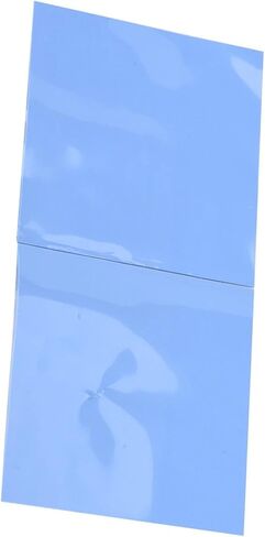 2PCS 100mm x 100mm x 1mm CPU Chip Heatsink Cooling Thermal Conductive Silicone Pad in Saudi Arabia
