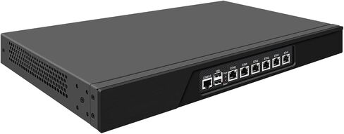 جهاز جدار الحماية HUNSN 1U، OPNsense، VPN، الجيل الثالث Core I5 ​​3320M، 3340M، RJ08، 6 x 2.5GbE I226-V LAN، وحدة التحكم، 4G RAM، 32G SSD in Kuwait