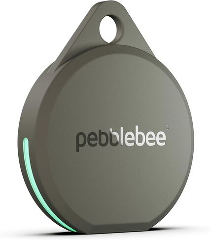 Pebblebee Clip 5 Bluetooth Tracker Tag for Keys & Bags, 130dB Siren | Alt to Air Tag & Android Trackers | LED Strobe, 12-Mo Battery, Alert Safety Mode in Saudi Arabia