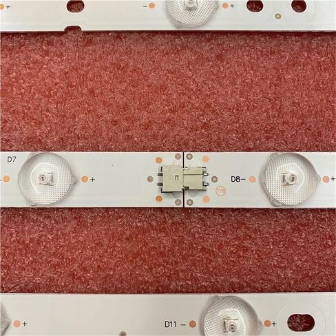 10 قطعة/المجموعة LED شريط إضاءة خلفي ل الصولجان X505BV 50CE1120 DH50D14L DH50D14R-ZC14F-04 303DH500033 303DH500034 CN50HA708 in Kuwait