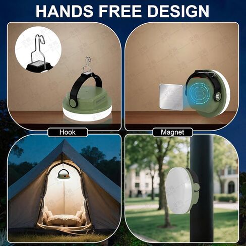 Rechargeable Camping Light MAYDENG 4000mAh , 100W, Waterproof LED Light. Suitable for Outdoor Emergencies, Hiking, and Backpacking. in Saudi Arabia