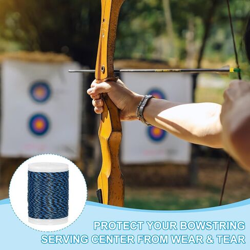 MECCANIXITY Archery Recurve Bow String Serving Thread Nylon Bowstring for Recurve Bow Compound Sight Nock Point in Saudi Arabia