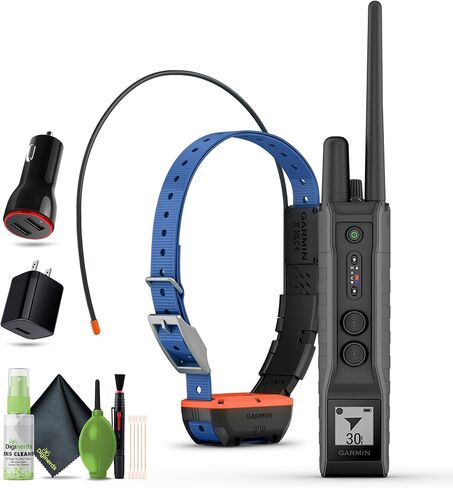 جهاز Garmin Pro 550 Plus، محمول باليد + طوق للكلاب Garmin Alpha T20 + طقم تنظيف + محول شحن USB + محول سيارة USB in Saudi Arabia