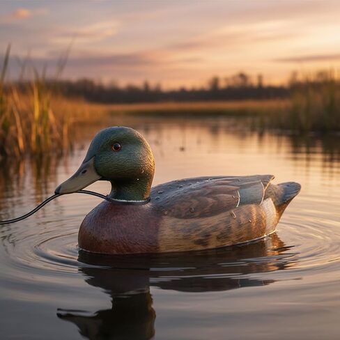 PVC Decoy Line 2 Rolls Waterfowl Decoy Cord Line 110m Anti Corrosion Durable Tangle and Rot Free 360 ft Bait Rope for Fishing Outdoor Use Floating Duck Decoys Hunting Accessories in Saudi Arabia