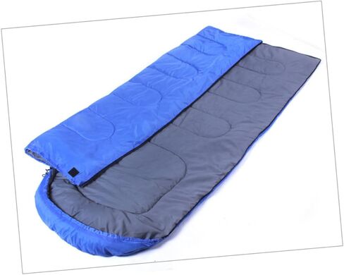Compression with Drawstring Hood for Adults Lightweight Envelope Design for Camping Hiking Backpacking in Spring Summer and Autumn Includes Storage Bag Blue in Saudi Arabia