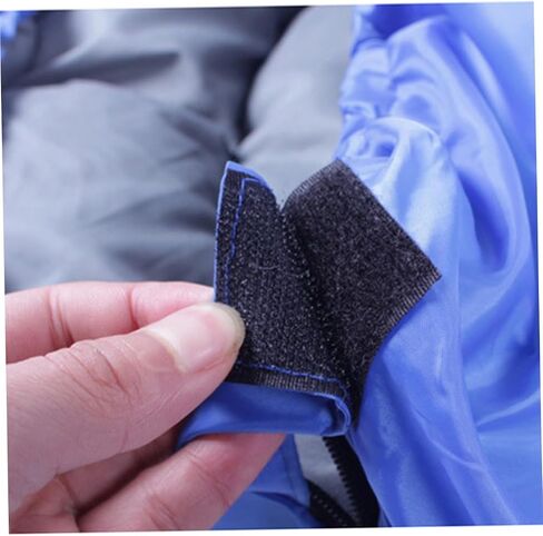 Compression with Drawstring Hood for Adults Lightweight Envelope Design for Camping Hiking Backpacking in Spring Summer and Autumn Includes Storage Bag Blue in Saudi Arabia
