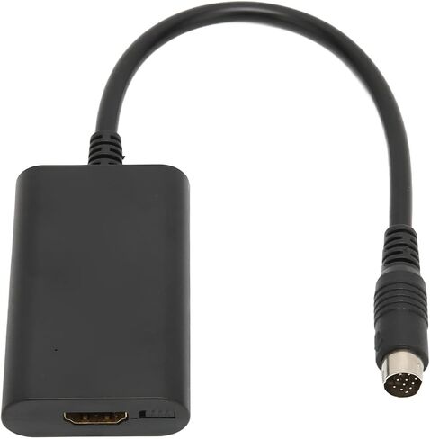Converter for Saturn SS to, 1080P Cable Adapter for Saturn SS 16:9/4:3 S Video Input 1080p Adapter, for Nights, for Daytona USA in Saudi Arabia
