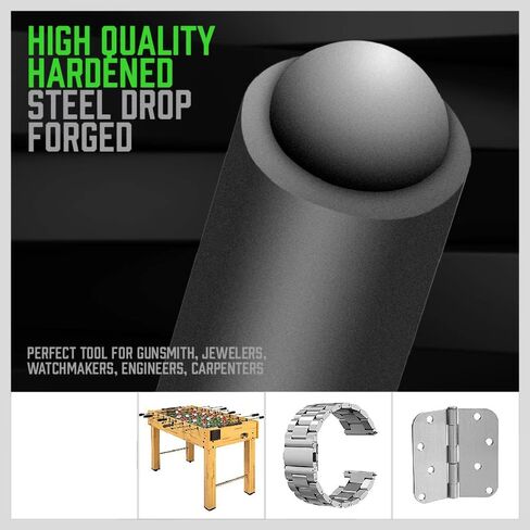 طقم سنام نحاسي 8 قطع من SWANLAKE ، 1/8 بوصة - 5/16 بوصة مجموعة من حلقات الدبابيس النحاسية في حقيبة in Kuwait