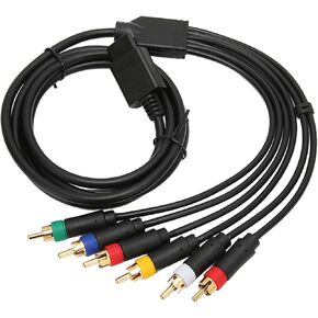 SUNGOOYUE RGB RGBS Composite Cable for NGC, N64, SFC, PVC Material, High Flexibility, CRT Monitor Compatible with BNC Heads in Saudi Arabia