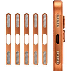 for iPhone 17 Pro Max Earpiece Speaker Mesh Anti Dust Proof Adhesive Cover - 5pcs /Deep Blue in Saudi Arabia