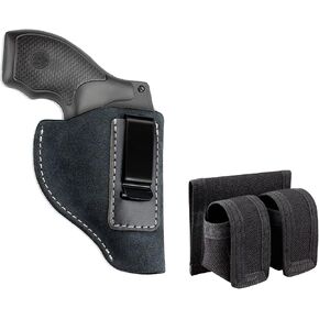 Kosibate IWB Leather Holster, Fits Most J Frame Revolvers - Ruger SP101 LCR/Smith and Wesson Bodyguard/Taurus 50 85 / Charter Arms & Most .38 Special Type Holsters … … in Saudi Arabia