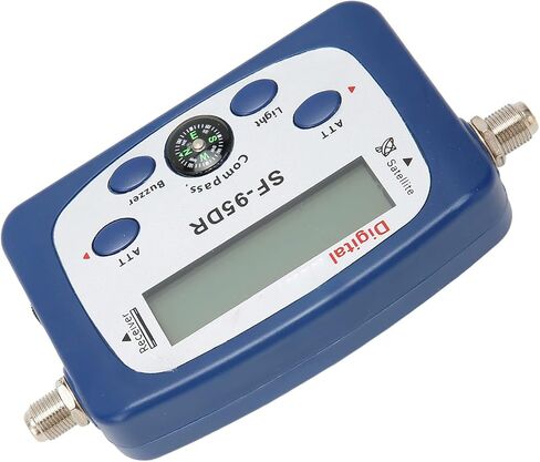 Zopsc SF-95DR مكتشف إشارة الأقمار الصناعية الرقمية مع بوصلة وشاشة LCD، أداة إشارة الأقمار الصناعية الرقمية لاتفاقية التجارة الحرة. in Saudi Arabia