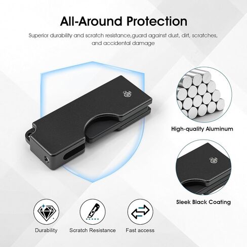REEYEAR Slim Full Aluminum Flip Protector Case fits for Yubikey 5 NFC,Case Only Not for USB C Model in Saudi Arabia