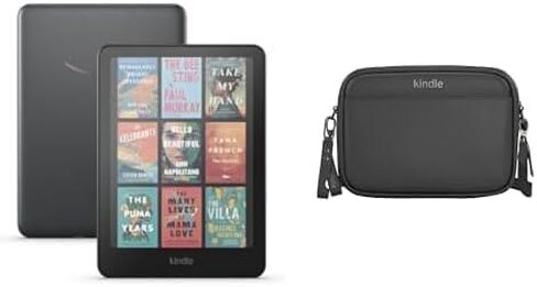 حزمة Amazon Kindle Colorsoft Signature Edition: تتضمن الحزمة Amazon Kindle Colorsoft Signature Edition 32GB | حقيبة معدنية سوداء وحبال | جمرة in Saudi Arabia