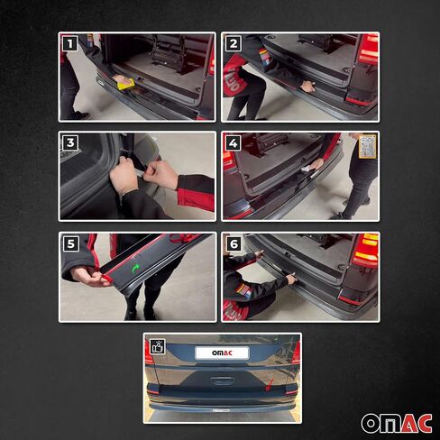 OMAC غطاء حماية لعتبة المصد الخلفي لسيارة Honda CR-V 2017-2022 من الفولاذ المقاوم للصدأ المصقول in Saudi Arabia