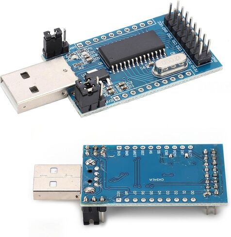 وحدة تحويل المنفذ المتوازي USB إلى UART I2C SPI TTL ISP EPP MEM واجهة 3.3 فولت 5 فولت جهد الإخراج للمشروعات الإلكترونية وعشاق DIY مادة PCB in Kuwait