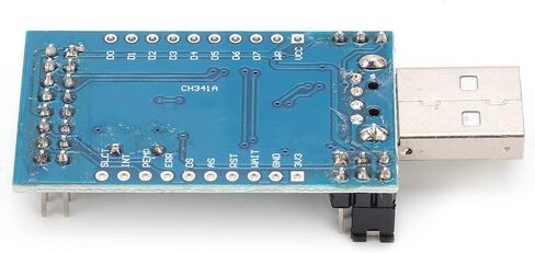 وحدة تحويل المنفذ المتوازي USB إلى UART I2C SPI TTL ISP EPP MEM واجهة 3.3 فولت 5 فولت جهد الإخراج للمشروعات الإلكترونية وعشاق DIY مادة PCB in Kuwait