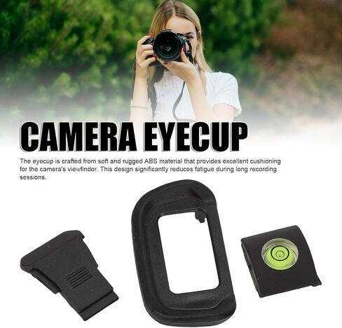 VBESTLIFE Camera Eyecup for R10, 3 in 1 Camera Viewfinder Eyecup Bubble Level Hot Shoe Cap for R, Fit for R10 Mirrorless in Saudi Arabia