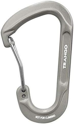 TTRANGO Accessory Wire Carabiner - Compact Wiregate Keychain Carabiner, Lightweight for Keys & Gear (Not for Climbing) in Saudi Arabia