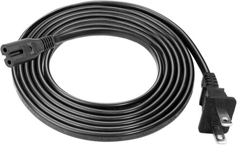Printer Power Cord for HP OfficeJet Pro/Envy/DeskJet/Photosmart Series, 2 Prong Power Cable Replacement in Saudi Arabia