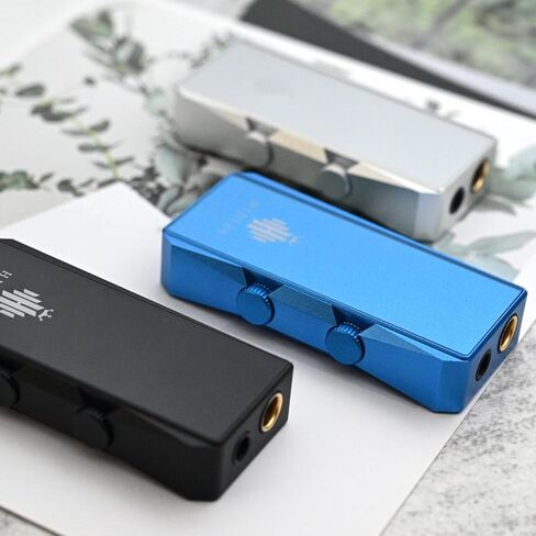 S9 Pro Plus Martha USB C DAC Dongle، DAC AMP محمول، BAL 4.4 مم، SE 3.5 مم، التحكم في مستوى الصوت، 6 خيارات فلتر، يدعم نظام Windows/Mac/Android/iOS، أسود in Kuwait