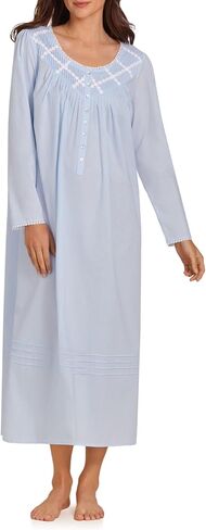 Eileen West Ballet Lightgown Long Sleeve Blue Print XL in Saudi Arabia