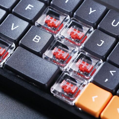 Arctic-Fox Low Profile PBT Mechanical Keyboard Keycaps for Kailh Chocolate Switch, 20-Pack, Custom Artisan Design,White in Saudi Arabia