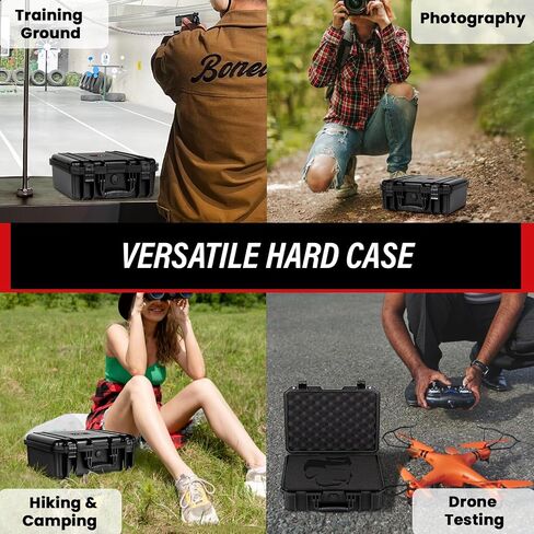 SEKKVY Gun Case for Handguns, Pistol Case Hard Shell in Kuwait