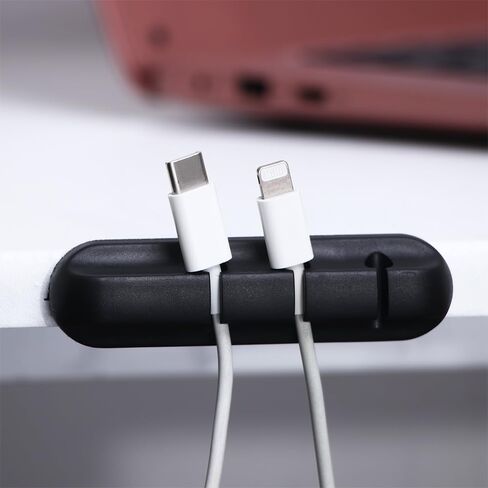 سطح المكتب أداة التشطيب حامل كابل سماعة الرأس سلك حامي إدارة الكبلات USB اكسسوارات السيارات السيارات (3 الكابلات) in Saudi Arabia