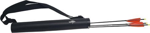 SAS Southland Archery Supply Leather Tube 17" Hip Quiver Arrow Holder with Belt Clip in Saudi Arabia
