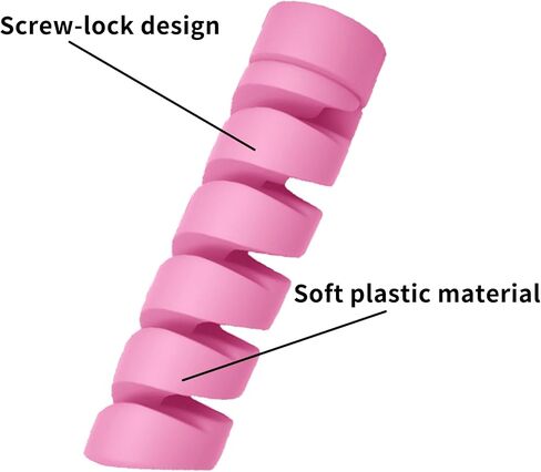 20 Pcs Silicone Phone Charger Protectors, Spiral USB Cable Charger Protectors for Cords, FlexibleCharger Saver Wire Covers, Mouse Cable Wire Protector Compatible Headphone Laptop in Saudi Arabia