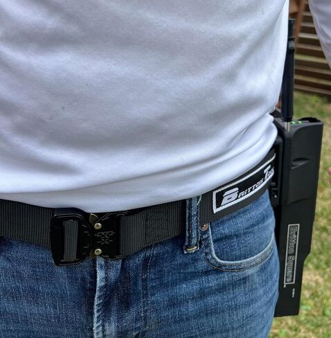 BRITTON TOOL tacktical belt, millitary hiking rigger 1.5'' nylon web work belt with heavy duty quick release buckle. in Saudi Arabia
