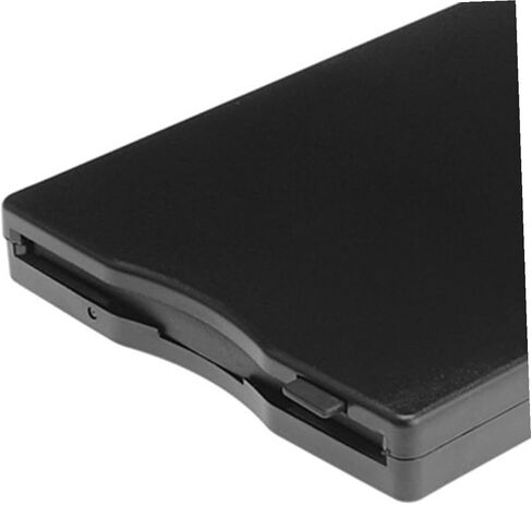 NOLITOY محرك أقراص مرنة خارجي USB محمول، قارئ أقراص مضغوطة خفيف الوزن مع نقل بيانات ثابت وتصحيح الأخطاء للكمبيوتر المحمول in Kuwait