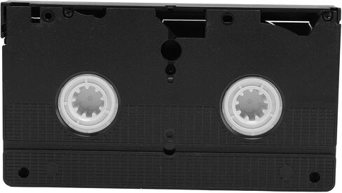 VCR VHS Head Cleaner Reusable Video Player Maintenance Tool with Dry Cleaning Technology, No Fluid Required, Fixes Screen Shake and Sound Issues for Vintage VCR Owners in Saudi Arabia