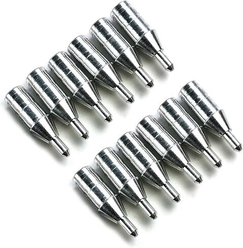 Pin Bushings - Premium 6.2 Anti-Shock Nock Protectors for Arrow Shafts - Compatible with Any Pin Nock - Machined from 7075 Aluminum - Dozen Pack in Saudi Arabia