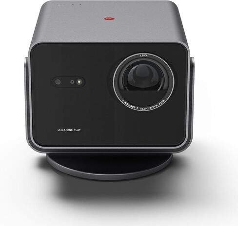 جهاز عرض Leica Cine Play 1 الذكي المحمول - جهاز عرض ثلاثي RGB Laser 4k فائق الوضوح مع واي فاي وبلوتوث - إعداد التوصيل والتشغيل، صوت Dolby - 3,000 لومن (CINE-PLAY-STAND) in Saudi Arabia