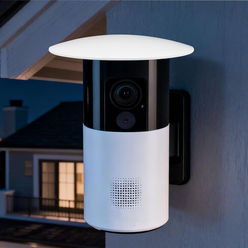غطاء مطر للكاميرا لكاميرا Ring Outdoor Cam Plus، غطاء حماية بلاستيكي متين للكاميرا مقاوم للطقس في الهواء الطلق (أسود) in Kuwait