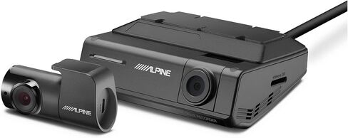 جهاز استقبال Alpine ILX-F509 Halo9 مقاس 9 بوصات متوافق مع نظام Android Auto اللاسلكي وApple CarPlay مع كاميرا DVR-C320R Alpine Dash in Saudi Arabia