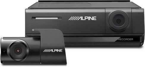 جهاز استقبال Alpine ILX-F509 Halo9 مقاس 9 بوصات متوافق مع نظام Android Auto اللاسلكي وApple CarPlay مع كاميرا DVR-C320R Alpine Dash in Saudi Arabia