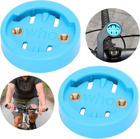 Bike Computer Mount, 2Pcs Bike Computer Extension Mount Nylon Bike Computer Adapter Converter Adapter Base Replacement for Wahoo in Saudi Arabia