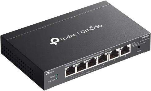 Omada 6-Port Gigabit Easy Managed Switch مع 4-Port PoE+ in Saudi Arabia