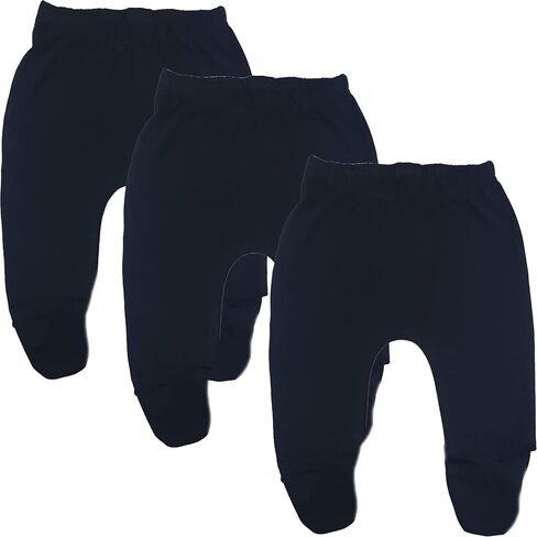 123 Bear Baby Soft Cotton Spandex Pants with Feet in Saudi Arabia