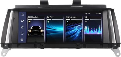 Fast Boot Linux Car Stereo Compatible with BMW X3 X4 Series F25 F26 (2011-2013) CIC iDrive Upgrade |Bluetooth/Wireless CarPlay/Android Auto | Retains OEM Controls in Saudi Arabia