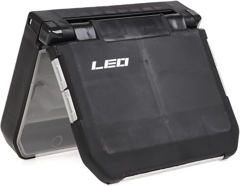 28054 Semi Automatic Opening And Closing Accessories Box Fish Hook Tools Box, Size: Small in Saudi Arabia