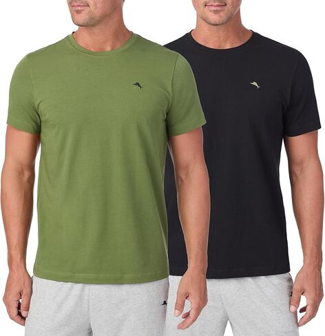 Tommy Bahama - القمصان الأساسية للرجال ، قميصًا قصيرًا للطاقم. in Saudi Arabia