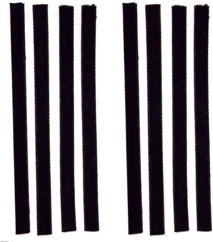 8-Pack Replacement VPI Strips Velvet/Felt 3M Adhesive Okki Nokki + VPi Machine LP Vinyl Record Album Cleaning Strip Set (Quantity of 8) / Cleaner Records (Olive Green) in Saudi Arabia
