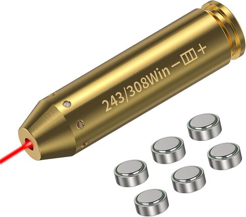 تجويف رؤية الليزر 9 مللي متر/223/5.56/243/308Win جهاز رؤية ليزر أحمر مع بطاريات in Kuwait