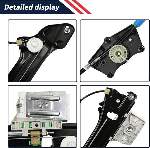 8W8837461 Power Window Regulator Front Left Driver Side Glass Lifter Compatible with Audi A5 RS5 S5 Sportback 2018-2025 Replace 8W8-837-461 in Kuwait