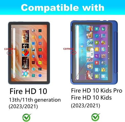 Screen Protector for 10/10 Kids/ 10 Kids Pro Tablet Tempered Glass, 9H Hardness, Anti-Scratch, 2 Pack in Kuwait