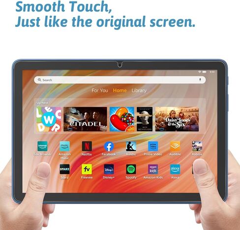 Screen Protector for 10/10 Kids/ 10 Kids Pro Tablet Tempered Glass, 9H Hardness, Anti-Scratch, 2 Pack in Kuwait